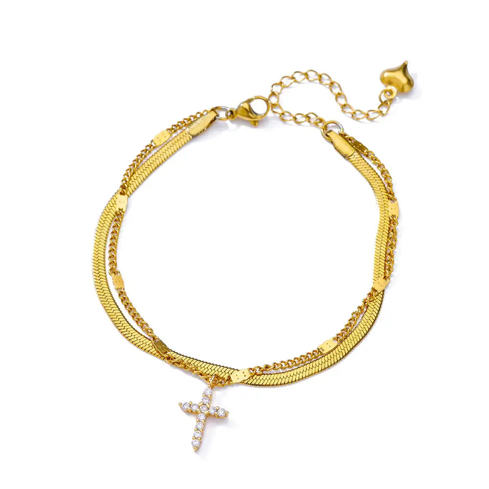 Elegante und zarte Armbänder - Silber&Gold