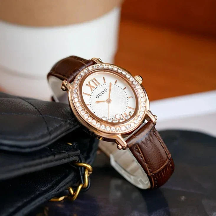 Reloj en blanco