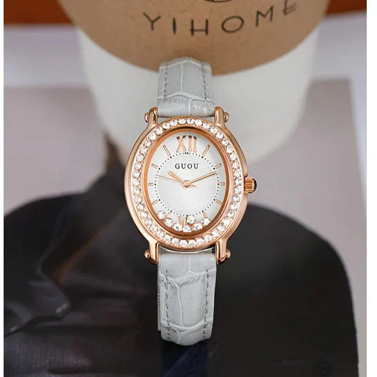 Reloj en blanco